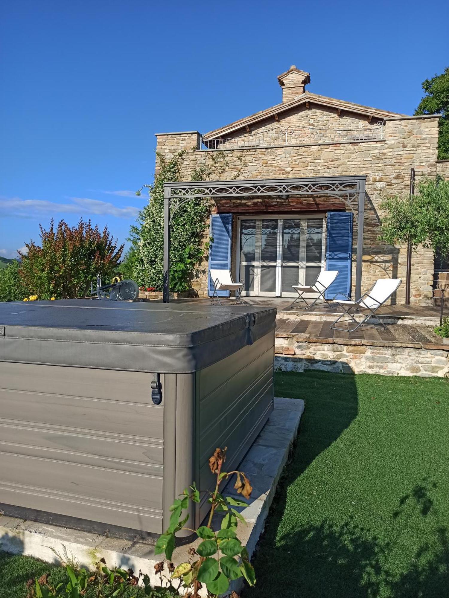 Ca' Gulino - Urbino - Villa Con Minipiscina In Borgo Antico מראה חיצוני תמונה