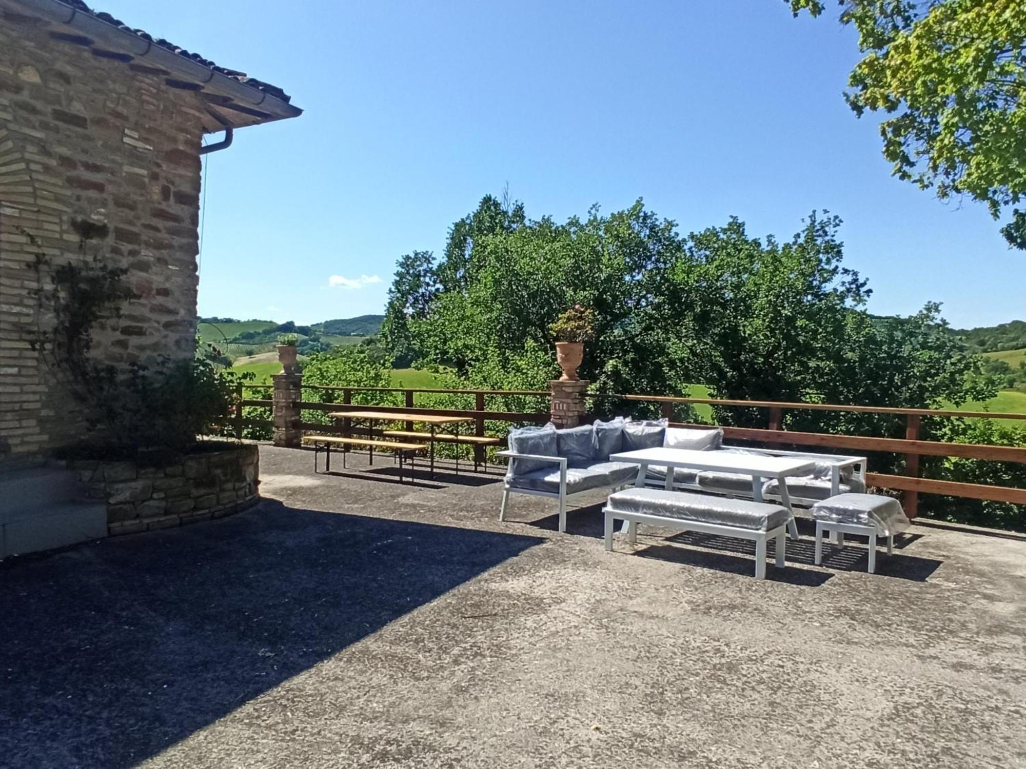 Ca' Gulino - Urbino - Villa Con Minipiscina In Borgo Antico מראה חיצוני תמונה