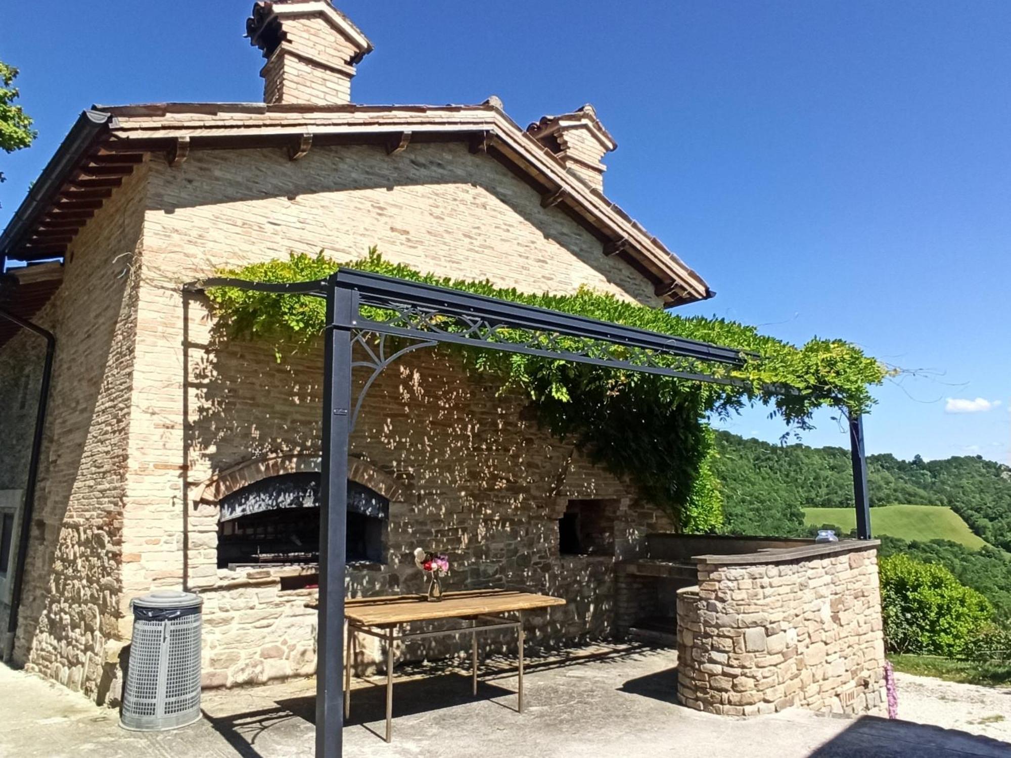 Ca' Gulino - Urbino - Villa Con Minipiscina In Borgo Antico מראה חיצוני תמונה